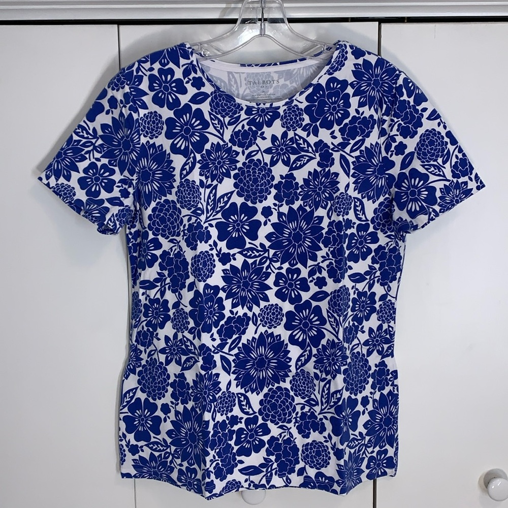 Talbots women’s short sleeve top.